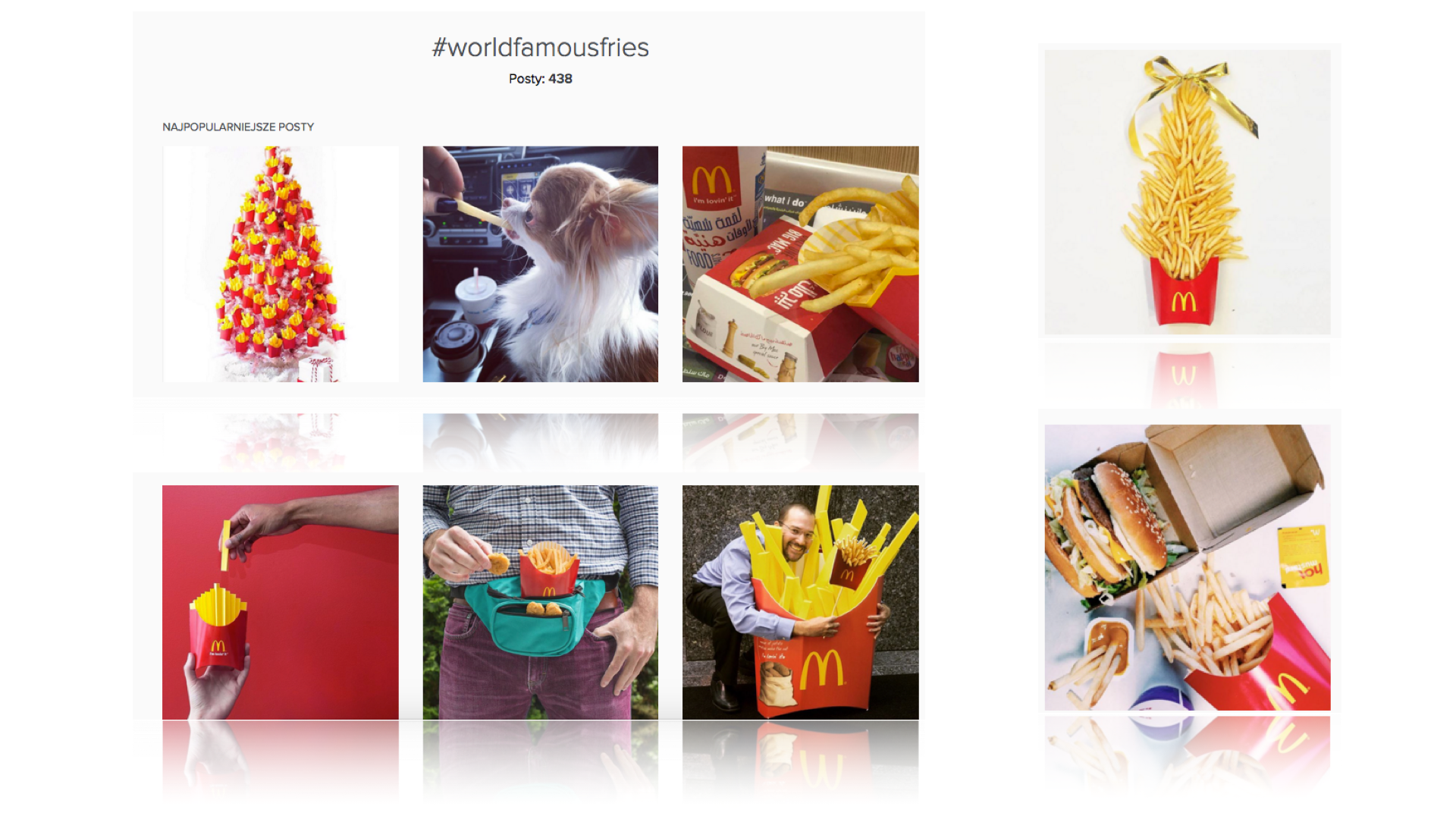 #WorldFamousFries, McDonald’s