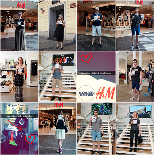 H&M na snapchacie
