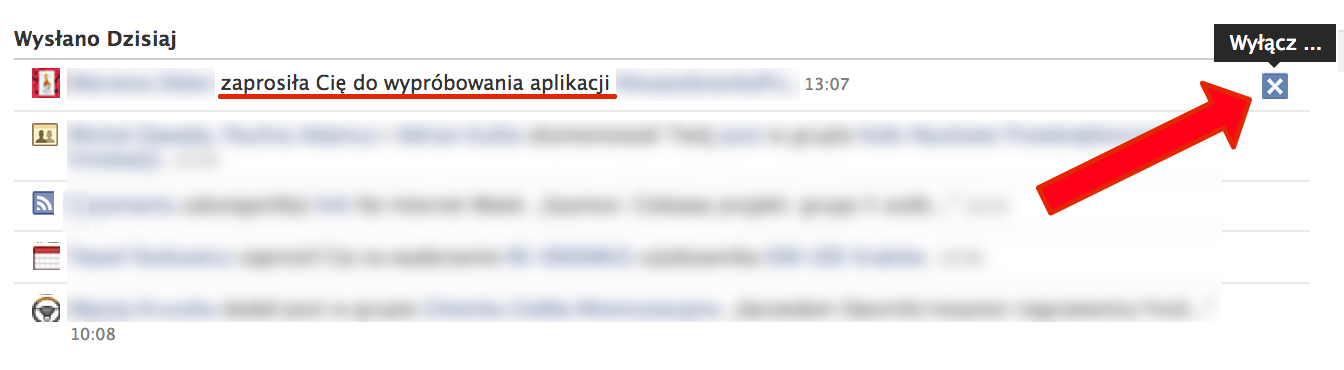 Zaproszenia do aplikacji Zaproszenia do aplikacji