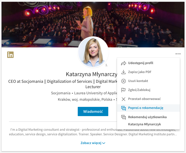 Jak zarządzać rekomendacjami na LinkedIn? Jak zarządzać rekomendacjami na LinkedIn?