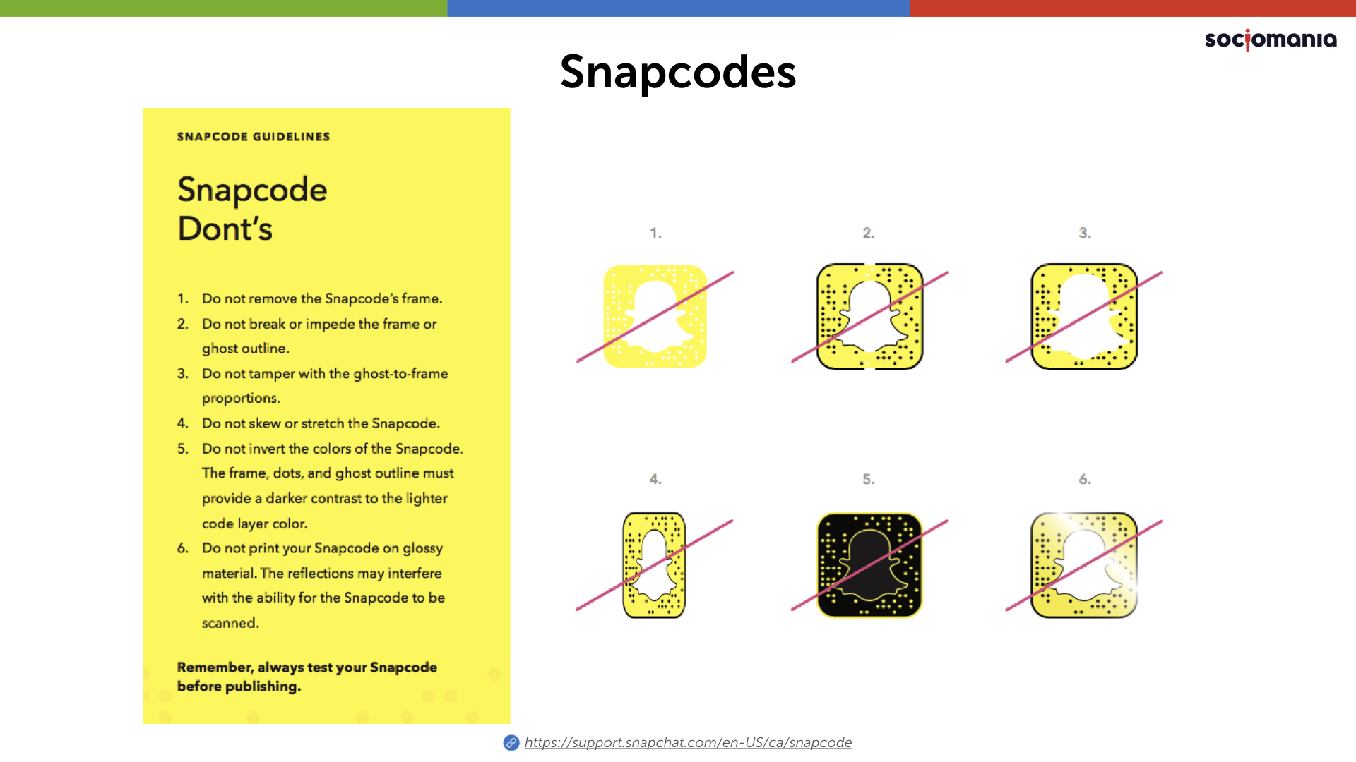 Snapchat SnapCodes