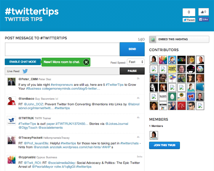 Twubs - analiza hashtagów na Twitter Twubs - analiza hashtagów na Twitter