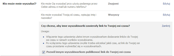 Prywatność na Facebooku Prywatność na Facebooku
