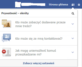 Prywatność na Facebooku Prywatność na Facebooku