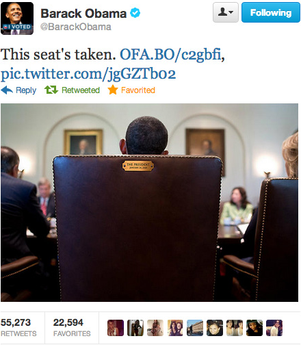 Barack Obama na Twitterze
