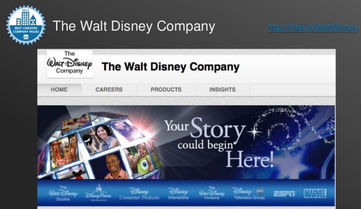 Walt Disney na |LinkedIn