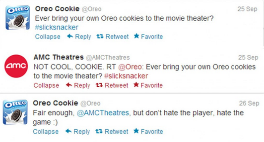 Oreo Cookie na Twitterze